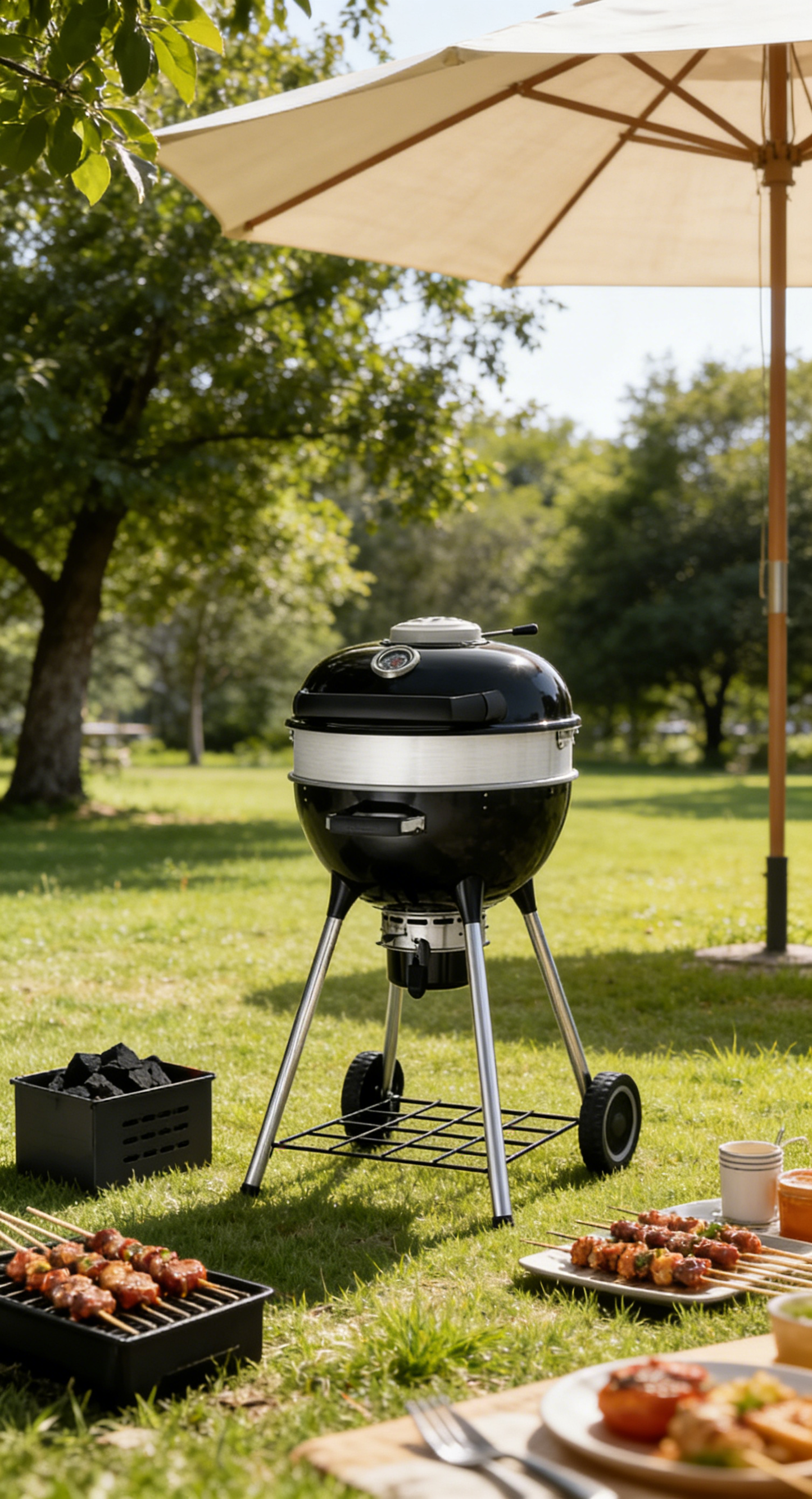 Premium Charcoal Grill Model 2
