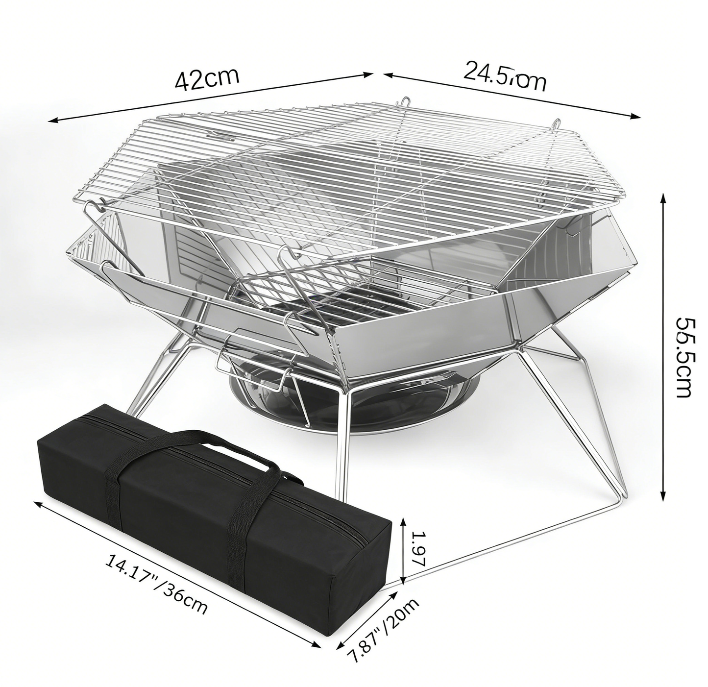 Premium Portable Grill Model 3