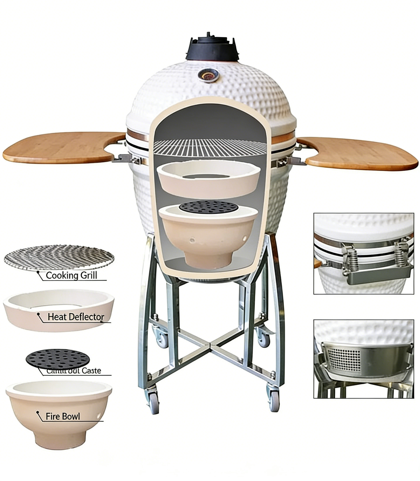 Premium Kamado Grill Model 18